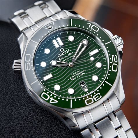 omega seamaster green gold|omega seamaster green 2022.